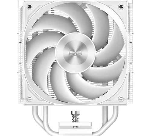 Кулер для процессора PCCooler RZ500 WH, 120mm FAN, 5 HEAT PIPES, 4-PIN PWM, 500-2200 RPM, 32 DBA, FDB BEARING, LGA 1851/1700/1200/115X, AMD AM5/AM4