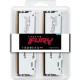 Память оперативная/ Kingston 32GB 6000MT/s DDR5 CL30 DIMM (Kit of 2) FURY Beast White RGB XMP