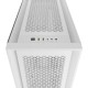 Корпус без блока питания/ Case Corsair 5000D CORE Airflow, Midi-Tower, TG, no fan, 2xUSB-A 3.2, 1xUSB 3.2 Type-C, E-ATX, ATX, mATX, mITX White