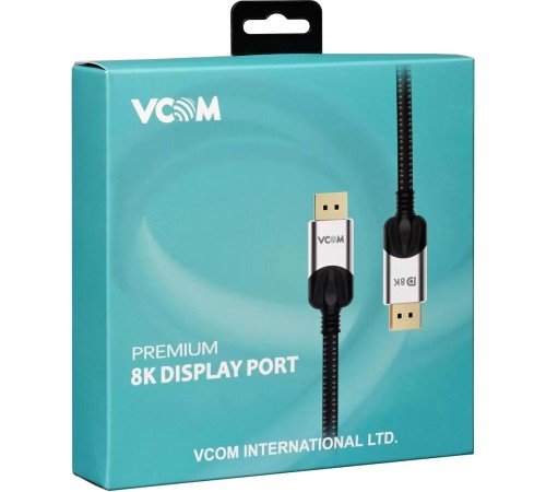 Кабель/ Кабель соединительный DISPLAY PORT v1.4, 8K@60Hz, 1.5m VCOM <CG635-1.5M>