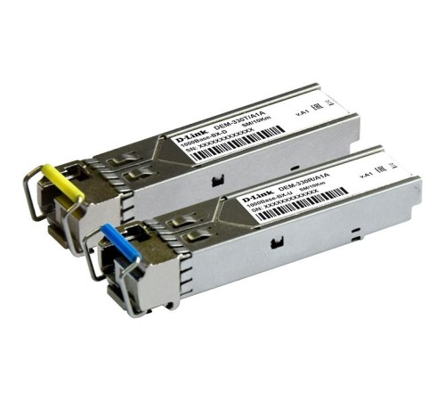 Трансивер/ 330R/10KM WDM SFP Transceiver, 1000Base-BX-U, Simplex LC, TX: 1310nm, RX: 1550nm, Single-mode, 10KM Трансивер/ 330R/10KM WDM SFP Transceiver, 1000Base-BX-U, Simplex LC, TX: 1310nm, RX: 1550nm, Single-mode, 10KM