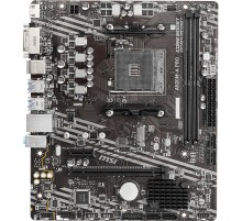 Материнская плата/ MB MSI AMD A520 sAM4, 2xDDR4(64GB), DVI-D/HDMI 2.1, 1xPCIe 3.0x16, 1xPCIe 3.0, 1xLAN, 4xSATA 6Gb/s, 1xM.2, 4xUSB 3.2, 2xUSB 2.0, 1xPS/2, mATX