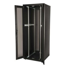  LANDE DYNAmic Basic 19" Телекоммуникационный напольный шкаф 47U, 800х1000х2232, перфорированная одностворчатая передняя дверь, перфорированная одностворчатая задняя дверь с кабельными вводами, цвет че