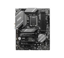 Материнская плата/ MB MSI INTEL B760 s1700, 4xDDR5(256GB), HDMI 2.1/DP, 3xPCIe 4.0x16, 2xPCIe 3.0x16, 1xLAN (2.5GbE), Wi-Fi, BT, 4xSATA 6Gb/s, 2xM.2, 1xUSB-C, 2xUSB 3.2, 4xUSB 2.0, 1xPS/2, ATX