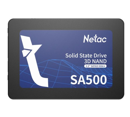 SSD накопитель Netac SSD SA500 240GB 2.5 SATAIII 3D NAND, R/W up to 520/450MB/s, TBW 120TB, 3y wty SSD накопитель Netac SSD SA500 240GB 2.5 SATAIII 3D NAND, R/W up to 520/450MB/s, TBW 120TB, 3y wty