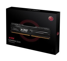 Модуль памяти ADATA   32GB (2 x 16Gb) DDR4 UDIMM, XPG GAMMIX D10, 3600MHz CL18-22-22, 1.35V, Черный Радиатор (Мятая упаковка)