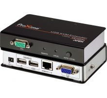 Удлинитель консоли USB (клав.+мышь+мон.) на 150м/ DUAL CONSOLE USB KVM EXTENDER W/1.8M