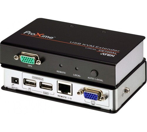 Удлинитель консоли USB (клав.+мышь+мон.) на 150м/ DUAL CONSOLE USB KVM EXTENDER W/1.8M
