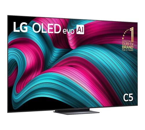 Телевизор 83'' LG/ 83'' OLED, Ultra HD, Smart TV, WebOS, Bluetooth, MR NFC, 120Hz Native (VRR 144Hz), 2.2ch 40Вт Dolby Atmos, 2хHDMI, 3хUSB, 1 Pole, Charcoal Black, 2025