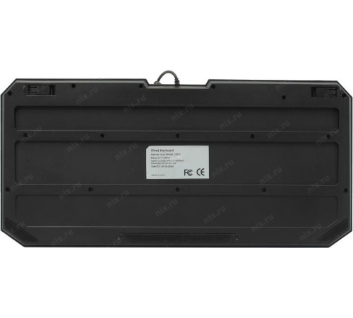Defender Проводная клавиатура Oscar SM-660L Pro RU,черный,4 уровня подсветки USB