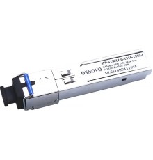 Модуль/ OSNOVO Промышленный SFP Модуль SC, 1,25 Гбит/c, до 3км, Tx:1310/Rx:1550, DDM