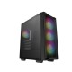 корпус Deepcool CC560 MESH V2 без БП, боковое окно (закаленное стекло), 3x120мм ARGB LED вентилятор спереди и 1x120мм ARGB LED вентилятор сзади, черный, ATX (R-CC560-BKAMA4-G-2)