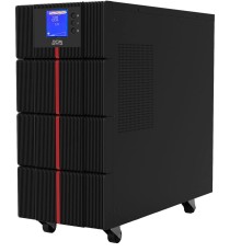 ИБП Powercom MAC-10K, двойного преобразования, 10KВА, 10KВт, LCD, Tower, 8 розеток IEC320 C13 с резервным питанием, 2 розетки C19, клеммная колодка, USB, RS-232, слот под SNMP карту, EPO, защита RJ45, ШхГхВ 257х590х570мм., вес 88.4кг./ UPS Powercom MAC-10