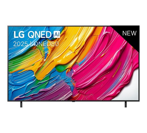 Телевизор ЖК 75'' LG/ 75", Ultra HD, Dynamic QNED Color, Local Dimming, Smart TV, WebOS, Wi-Fi, DVB-T2/C/S2, MR, 60Hz Native, 2.0ch (20W), 2 HDMI, 2 USB, 2 Pole, Charcoal Black, 2025
