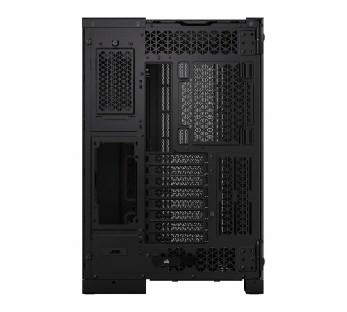 Корпус без блока питания/ Case Corsair 6500D Airflow, Midi-Tower, TG, no fan, 4xUSB-A 3.2, 1xUSB 3.2 Type-C, E-ATX, ATX, mATX, mITX Black