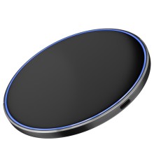 GCR Ультратонкое беспроводное зарядное устройство, с подсветкой, до 15W, GCR-52610