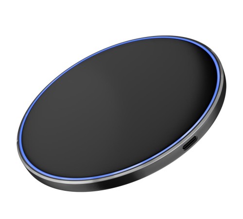GCR Ультратонкое беспроводное зарядное устройство, с подсветкой, до 15W, GCR-52610 GCR Ультратонкое беспроводное зарядное устройство, с подсветкой, до 15W, GCR-52610