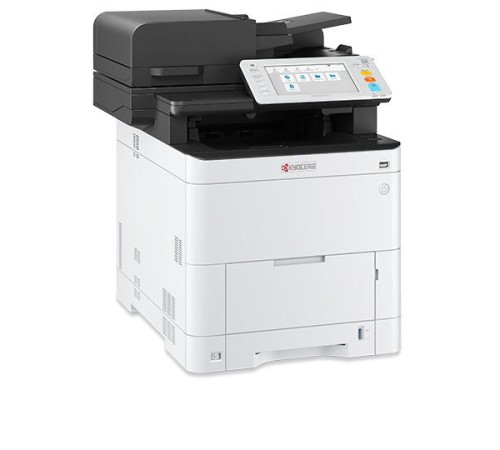 Мфу цветное Kyocera ECOSYS MA3500cix (P/C/S, цвет. лазерный, A4, 35 стр/мин, 1200x1200 dpi, 1,5 Гб, USB 2.0, Network, лоток 250 л., Duplex, DADF, старт.тонер 3500/2500 стр.)