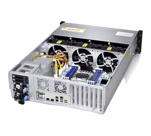 Серверный корпус/ Gooxi RMC3116-670-HS-D 3U 16bay chassis ,direct backplane rear 2*2.5"SAS/SATA 1300W 1+1 EU power cables rail kit Серверный корпус/ Gooxi RMC3116-670-HS-D 3U 16bay chassis ,direct backplane rear 2*2.5"SAS/SATA 1300W 1+1 EU power cables rail kit