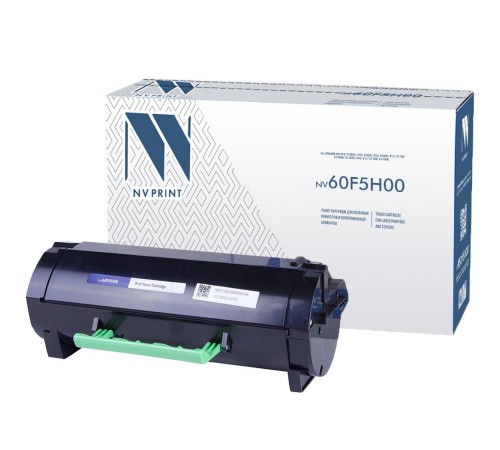 -/ Тонер-картридж NVP NV-60F5H00 для Lexmark MX 310/ 310dn/ 410/ 410de/ 510/ 510de/ 511/ 511de/ 511dhe/ 511dte/ 610/ 611/ 611de/ 611dhe (10000k)