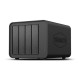 Система хранения данных TerraMaster D4-320 DAS tower/JBOD,RAID0,1/up to 4 SATA(3,5' or 2,5')/1xUSB3.1 Type-C gen2/1xPS/1YW