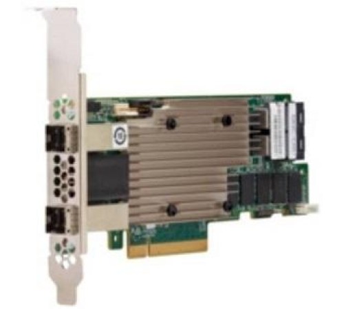 Плата контроллера Broadcom Controller 9480-8i8e (05-50031-00) (PCI-E 3.1 x8, LP) Tri-Mode SAS/SATA/PCIe(NVMe) 12G, RAID 0,1,5,6,10,50,60, 16port (2*intSFF8643 + 2*extSFF8644), 4GB onboard, каб.отдельно, 1 year Плата контроллера Broadcom Controller 9480-8i8e (05-50031-00) (PCI-E 3.1 x8, LP) Tri-Mode SAS/SATA/PCIe(NVMe) 12G, RAID 0,1,5,6,10,50,60, 16port (2*intSFF8643 + 2*extSFF8644), 4GB onboard, каб.отдельно, 1 year