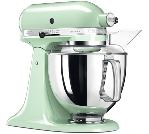 Настольный миксер KitchenAid Настольный миксер с откидным блоком Artisan 4.8 л, фисташковый Настольный миксер KitchenAid Настольный миксер с откидным блоком Artisan 4.8 л, фисташковый