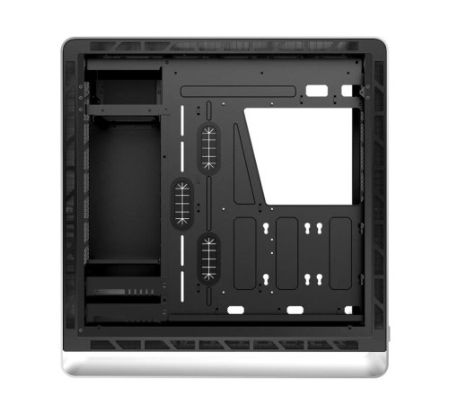 Корпус без блока питания/ Case JONSBO UMX6S-A, Midi-Tower, no fun, 2xUSB-A 3.2 + 2xUSB-A 2.0 + 1xUSB-C 3.2, E-ATX, ATX, mATX, mITX Silver
