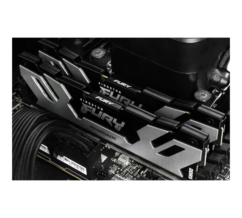 Память оперативная/ Kingston 64GB 6400MT/s DDR5 CL32 DIMM (Kit of 2) FURY Renegade Silver XMP Память оперативная/ Kingston 64GB 6400MT/s DDR5 CL32 DIMM (Kit of 2) FURY Renegade Silver XMP