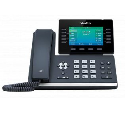 IP телефон YEALINK SIP-T54W, 16 аккаунтов, цветной 4.3" LCD-экран 480х272, Bluetooth,WiFi, USB, GigE, цветной экран, без БП, шт IP телефон YEALINK SIP-T54W, 16 аккаунтов, цветной 4.3" LCD-экран 480х272, Bluetooth,WiFi, USB, GigE, цветной экран, без БП, шт