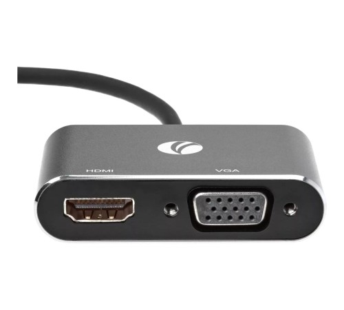 Кабель-переходник/ Кабель-переходник USB 3.0 (Am) --> HDMI(f)+VGA(f), Aluminum Shell, VCOM <CU322M> Кабель-переходник/ Кабель-переходник USB 3.0 (Am) --> HDMI(f)+VGA(f), Aluminum Shell, VCOM <CU322M>