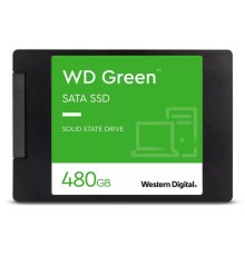 Твердотельный накопитель Western Digital Green SSD 2,5” SATA 480Gb, WDS480G3G0A, 1 year