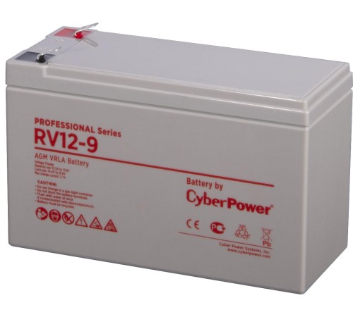 Аккумуляторная батарея PS CyberPower RV 12-9 / 12 В 9 Ач Аккумуляторная батарея PS CyberPower RV 12-9 / 12 В 9 Ач