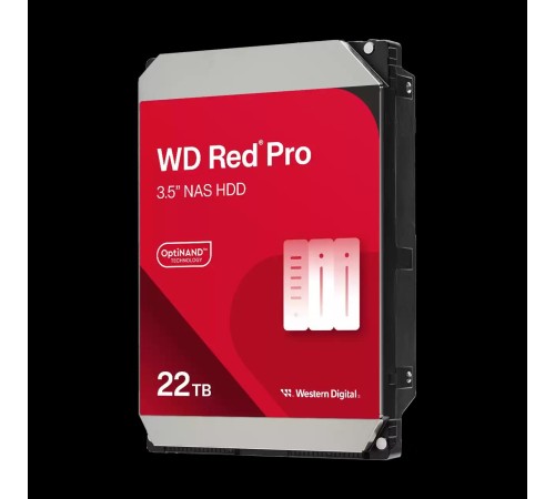 Жесткий диск/ HDD WD SATA3 22Tb Red Pro 7200 512Mb 1 year warranty