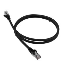 Патч-корд Патч-корд LANMASTER LSZH FTP кат.6, 2.0 м, черный