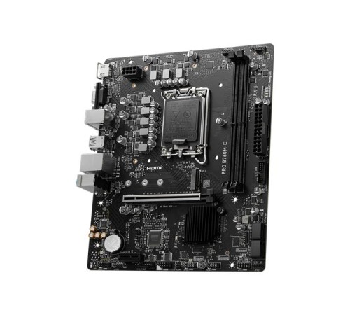 Материнская плата MSI PRO B760M-E LGA1700/B760/2xDDR5/mATX/HDMI, VGA