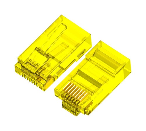 Greenconnect Коннектор цветной RJ-45 cat.5e UTP Male, для многожильного кабеля, 8p8c 15 шт (3 цвета по 5 шт), GCR-51802 Greenconnect Коннектор цветной RJ-45 cat.5e UTP Male, для многожильного кабеля, 8p8c 15 шт (3 цвета по 5 шт), GCR-51802