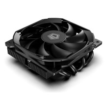 Кулер для процессора ID-COOLING IS-37-XT BLACK LGA1700/1200/115X/AM5/AM4 низкопрофильный высота 37mm (24шт/кор, TDP 95W, PWM, 3 тепл.трубки прямого контакта, FAN 92mm, черный) BOX