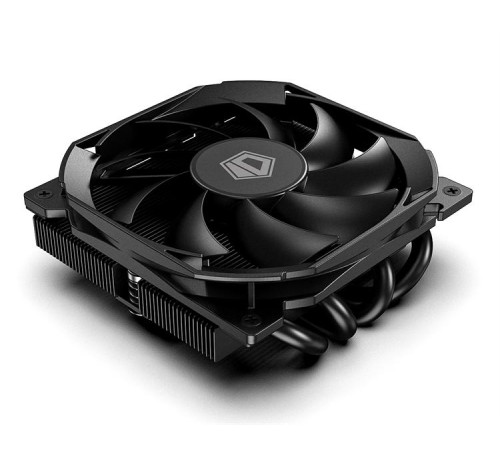 Кулер для процессора ID-COOLING IS-37-XT BLACK LGA1700/1200/115X/AM5/AM4 низкопрофильный высота 37mm (24шт/кор, TDP 95W, PWM, 3 тепл.трубки прямого контакта, FAN 92mm, черный) BOX