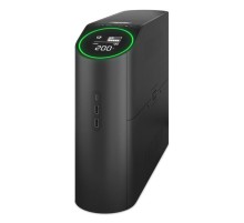 Источник бесперебойного питания APC Back-UPS Pro for Gaming, 2200VA/1320W, 230V, 4xSchuko and 2xIEC C13 outlets, RGB Lights, Data/DSL protrct, 2x Type A and 1x Type C USB, Midnight(Black), 1 year warranty