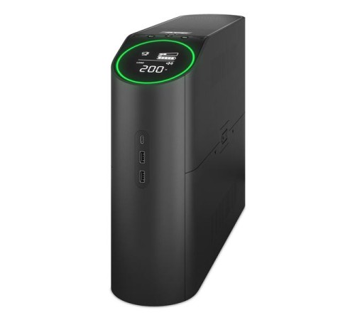 Источник бесперебойного питания APC Back-UPS Pro for Gaming, 2200VA/1320W, 230V, 4xSchuko and 2xIEC C13 outlets, RGB Lights, Data/DSL protrct, 2x Type A and 1x Type C USB, Midnight(Black), 1 year warranty Источник бесперебойного питания APC Back-UPS Pro for Gaming, 2200VA/1320W, 230V, 4xSchuko and 2xIEC C13 outlets, RGB Lights, Data/DSL protrct, 2x Type A and 1x Type C USB, Midnight(Black), 1 year warranty
