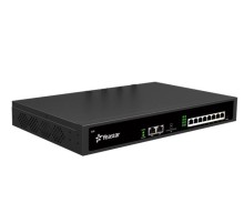 АТС YEASTAR IP-АТС на 50 абонентов и 25 одновременных вызовов, позволяет подключать аналоговые линии/телефоны, линии BRI и GSM-линию посредством дополнительных модулей, поддерживает протоколы MFC R2, SS7,