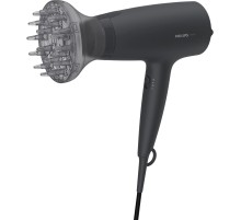 Фен Philips/ Фен Philips, мощность 1600 Вт, 3 скорости, холодный вохдух, 2 насадки, диффузор, цвет черный