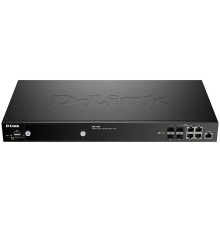 Коммутатор D-Link PROJ WLAN Controller, 4xCombo 1000Base-T/SFP, 2xUSB ports, RJ45 Console, 64/256 Unified APs management ability