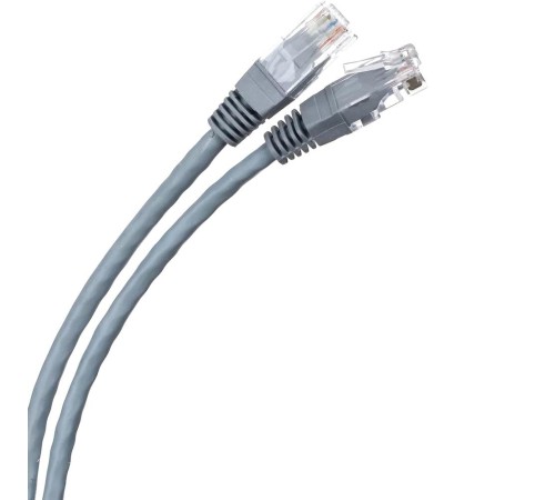 Патчкорд/ Патчкорд литой Telecom  UTP кат.6 1m