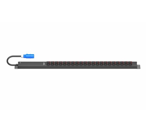 Блок распределения питания SMARTWATT PDU P-series Basic, 0U, 1Ф 16A, 3,8кВА, выход - 21xC13+21xC39, вход IEC 309, кабель 2М Блок распределения питания SMARTWATT PDU P-series Basic, 0U, 1Ф 16A, 3,8кВА, выход - 21xC13+21xC39, вход IEC 309, кабель 2М