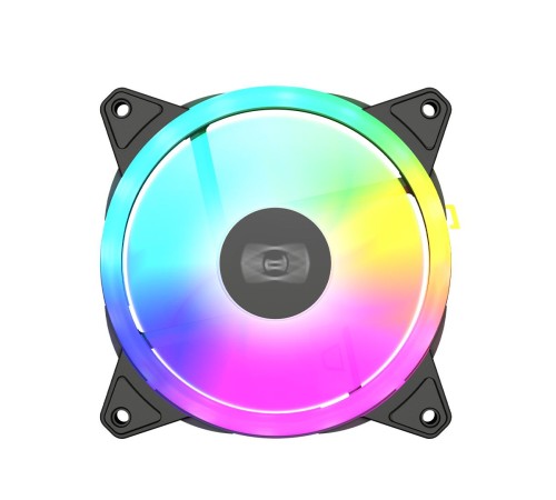 Кулер для корпуса/ Case Cooler PCCooler F3 T120 ARGB BK (120x120x25mm, 4-pin PWM, ARGB, 46CFM, 21.6dBA, 1800RPM, Black) Кулер для корпуса/ Case Cooler PCCooler F3 T120 ARGB BK (120x120x25mm, 4-pin PWM, ARGB, 46CFM, 21.6dBA, 1800RPM, Black)