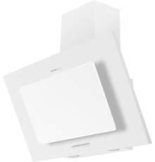 ВЫТЯЖКА HOMSair BELL 50 White/ наклонная, подвесная, кнопочное управление, 3 скорости, 650 м3/ч,до 25 м2, 47 Дб, светодиодное LED-освещение, ширина 50 см, высота 41 см, белый цвет
