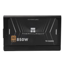 Блок питания 850W/ Power Supply Thermalright, 850W 80+ Gold (ATX, 3.1, PCIe 5.1, Full modular, 1x24(20+4)pin 600mm, 2xCPU 8(4+4)pin 650mm, 2xPCIe*2 8(6+2)pin 650+150mm, 1x12VHPWR PCIe 5.1 12+4pin 600mm, 2xSATA*4 450+150+150+150mm, 1xMOLEX4pin*3 500+150+15