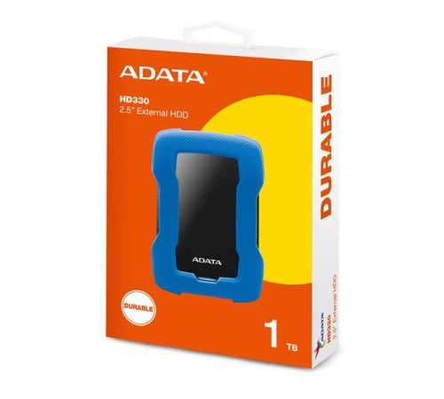 Внешний накопитель Внешний HDD 1TB USB 3.2 Gen 1 (USB 5Gbps) COLOR BOX синий